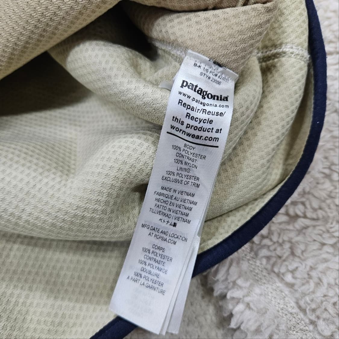 파타고니아 레트로 플리스 자켓 M 상품이미지5