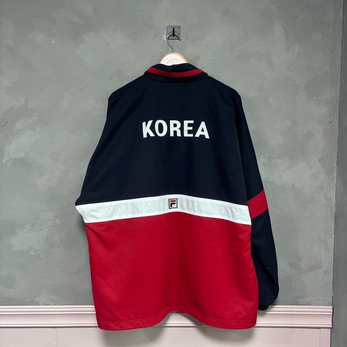 흴라 한국 국가대표 아노락 바람막이 상품이미지4