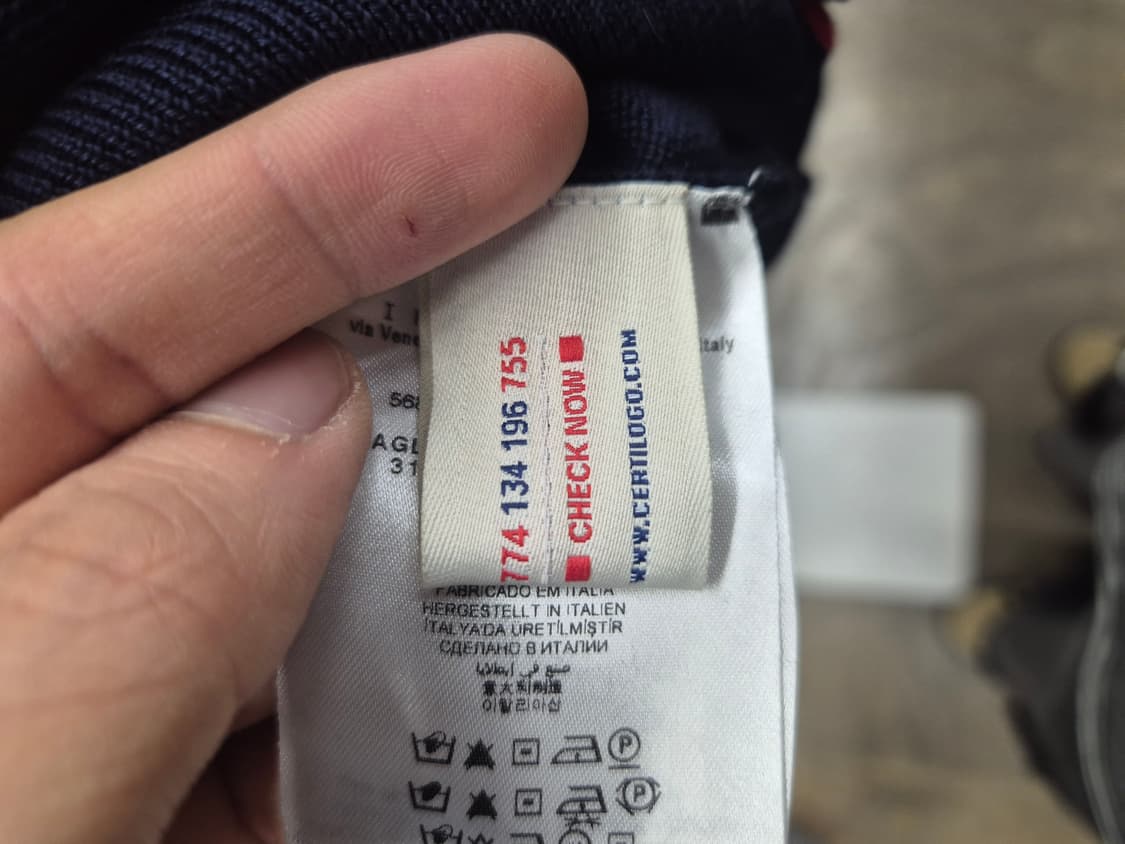 (정품)몽클레르 트리콜로르 가디건 네이비M 상품이미지9