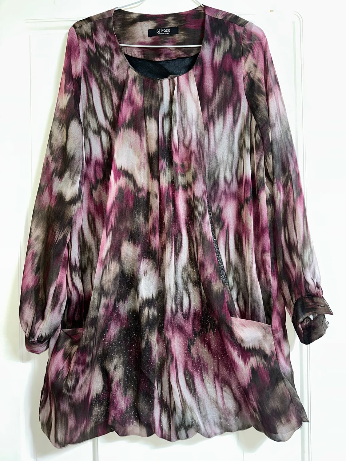 오리엔탈 갸루 빈티지 블라우스 상품이미지1