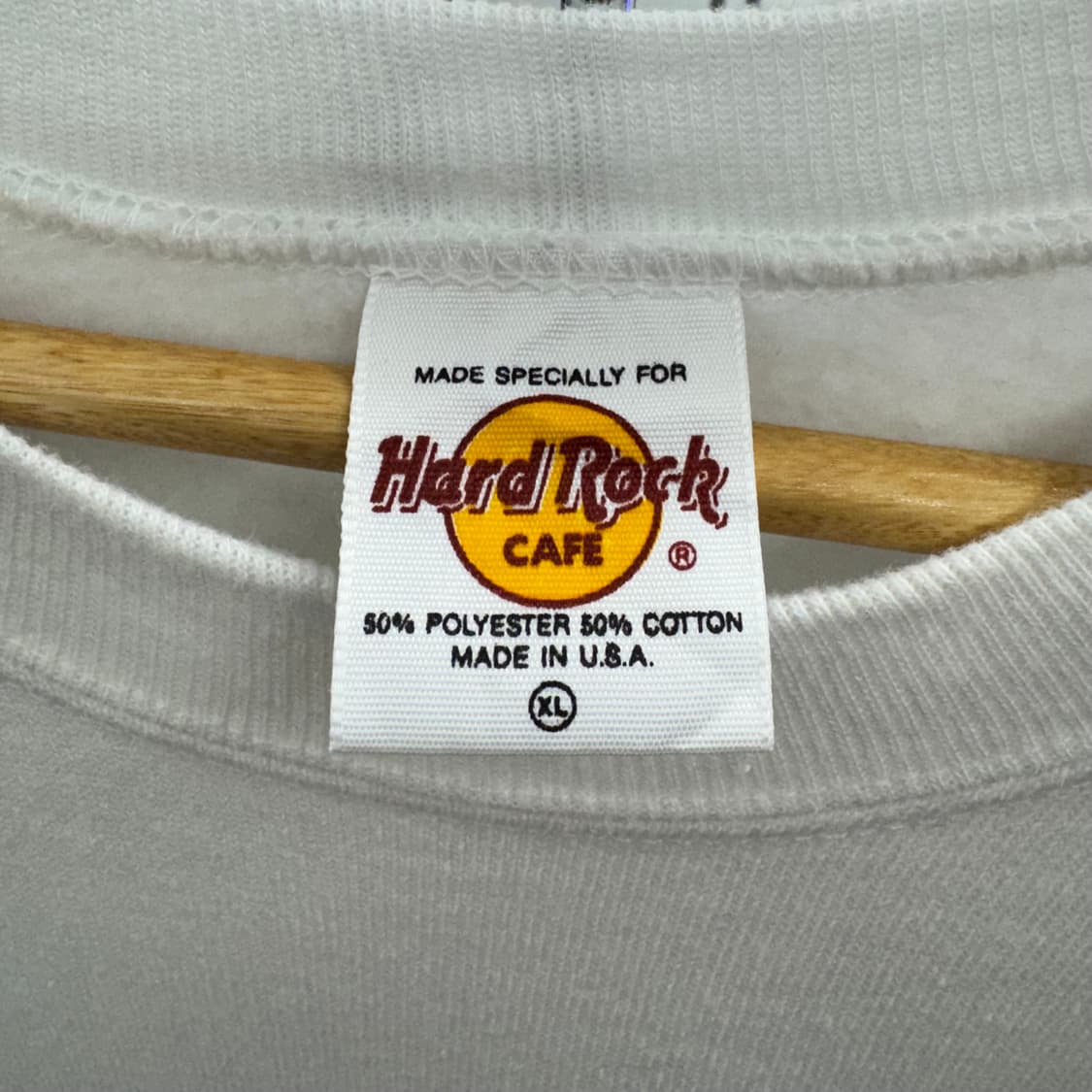 90s 하드락카페 시카고 스웻셔츠 맨투맨 made in USA (XL) 상품이미지5