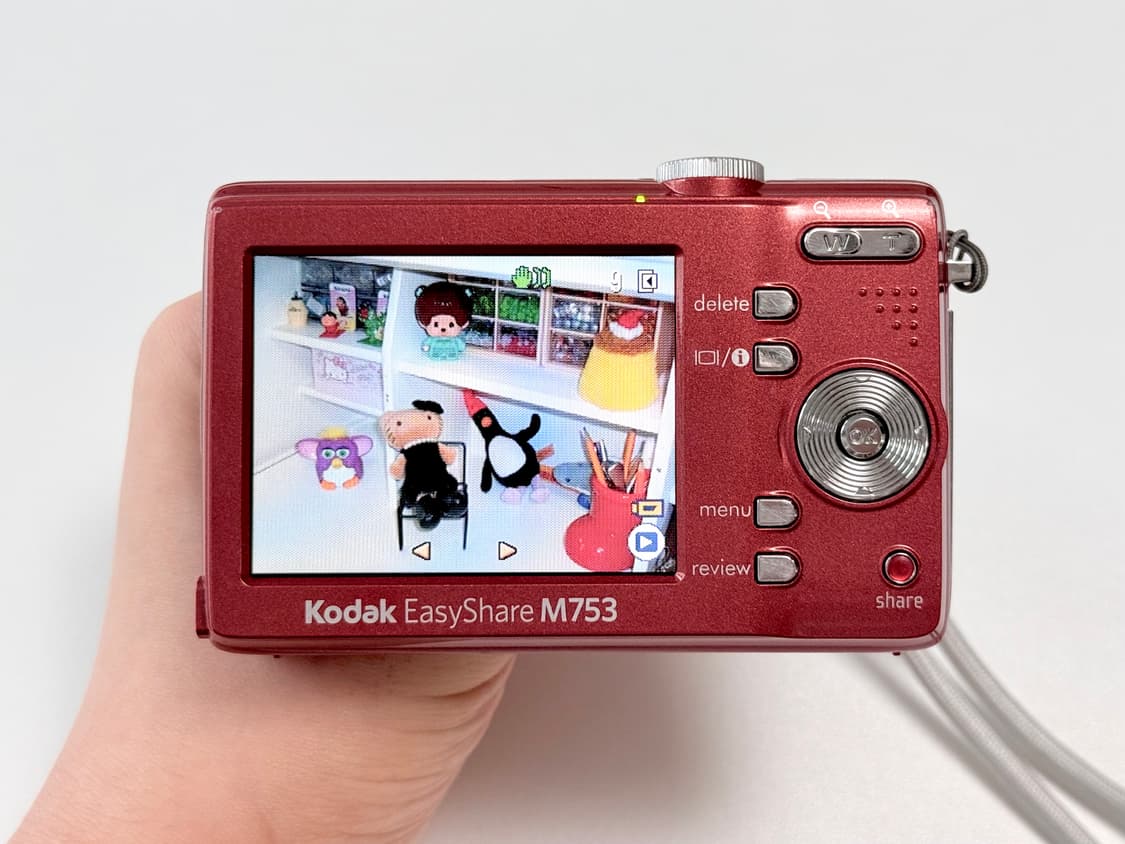 코닥 이지쉐어 M753 빈티지 디지털카메라 상품이미지2