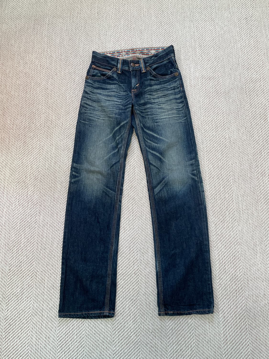 에드윈 XVS 허니콤 웨스턴 데님팬츠 J03936 상품이미지4