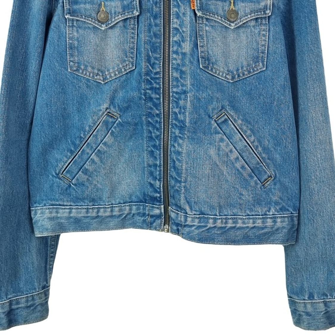[리바이스] 오렌지탭 집업 트러커 데님 자켓 청자켓 M19882 상품이미지5