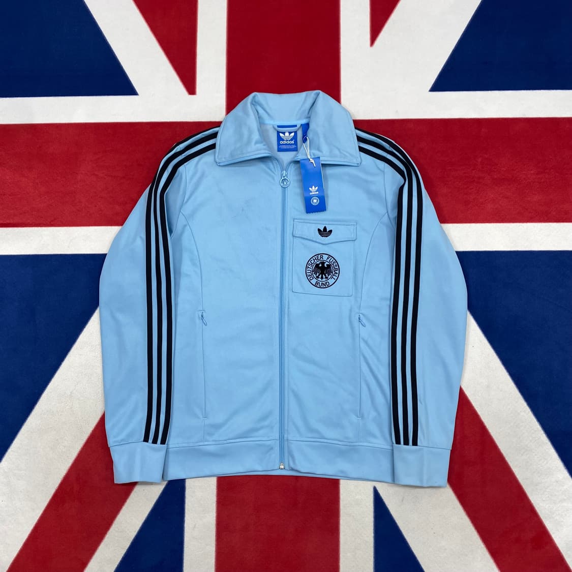 아디다스 독일 스카이블루 져지 100 상품이미지1