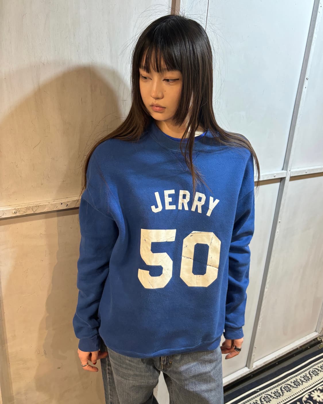 90s RUSSELL y2k grunge purple sweats 상품이미지1