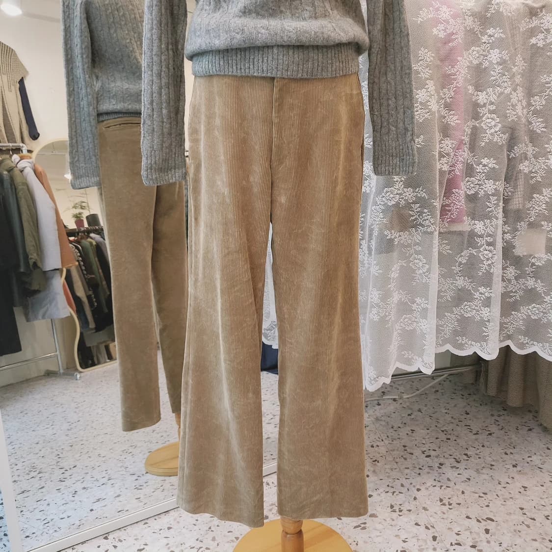 세미부츠컷 코듀로이 팬츠(Japan made) 상품이미지6