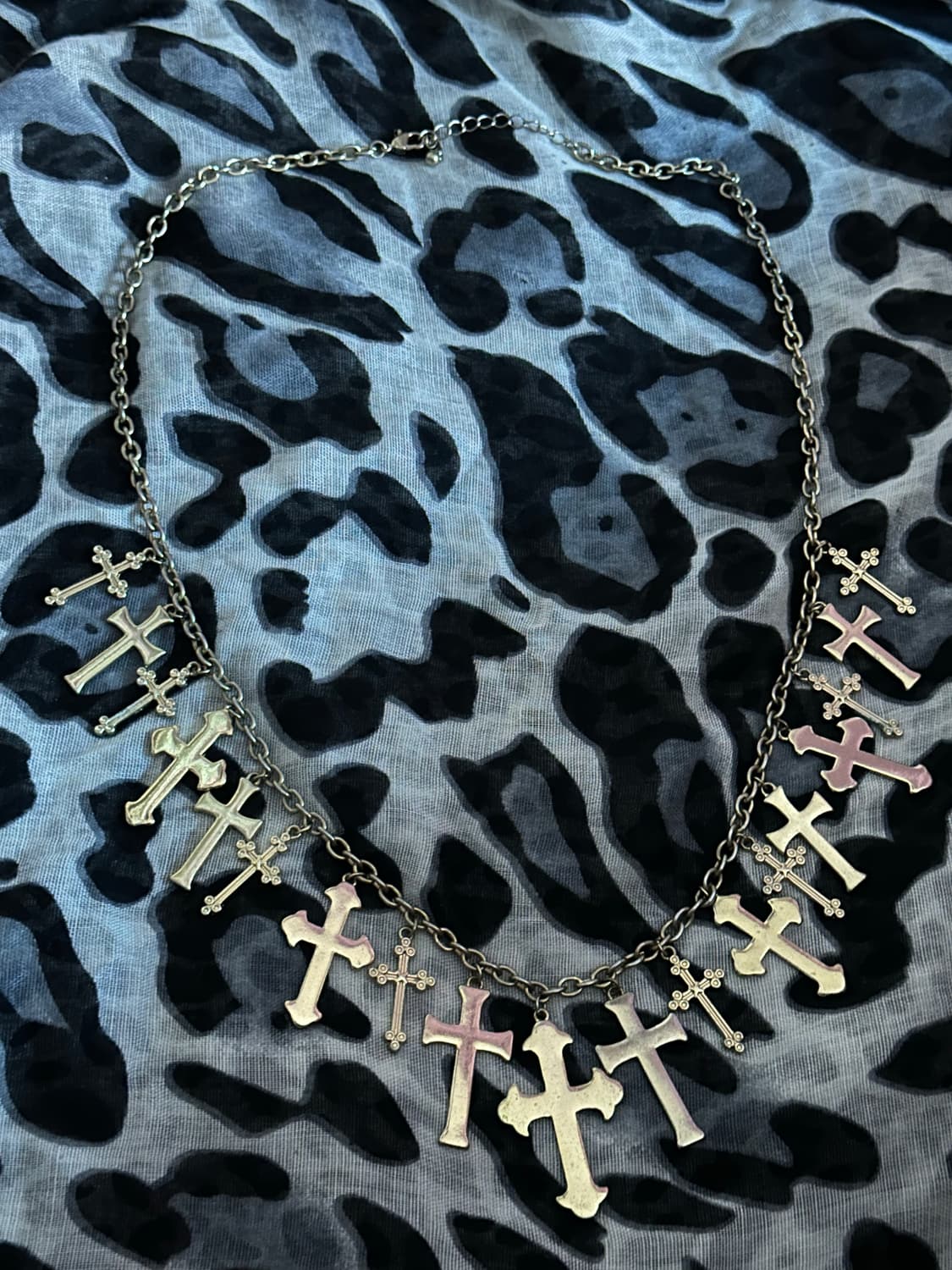 금색 십자가 목걸이 cross holy necklace 상품이미지1