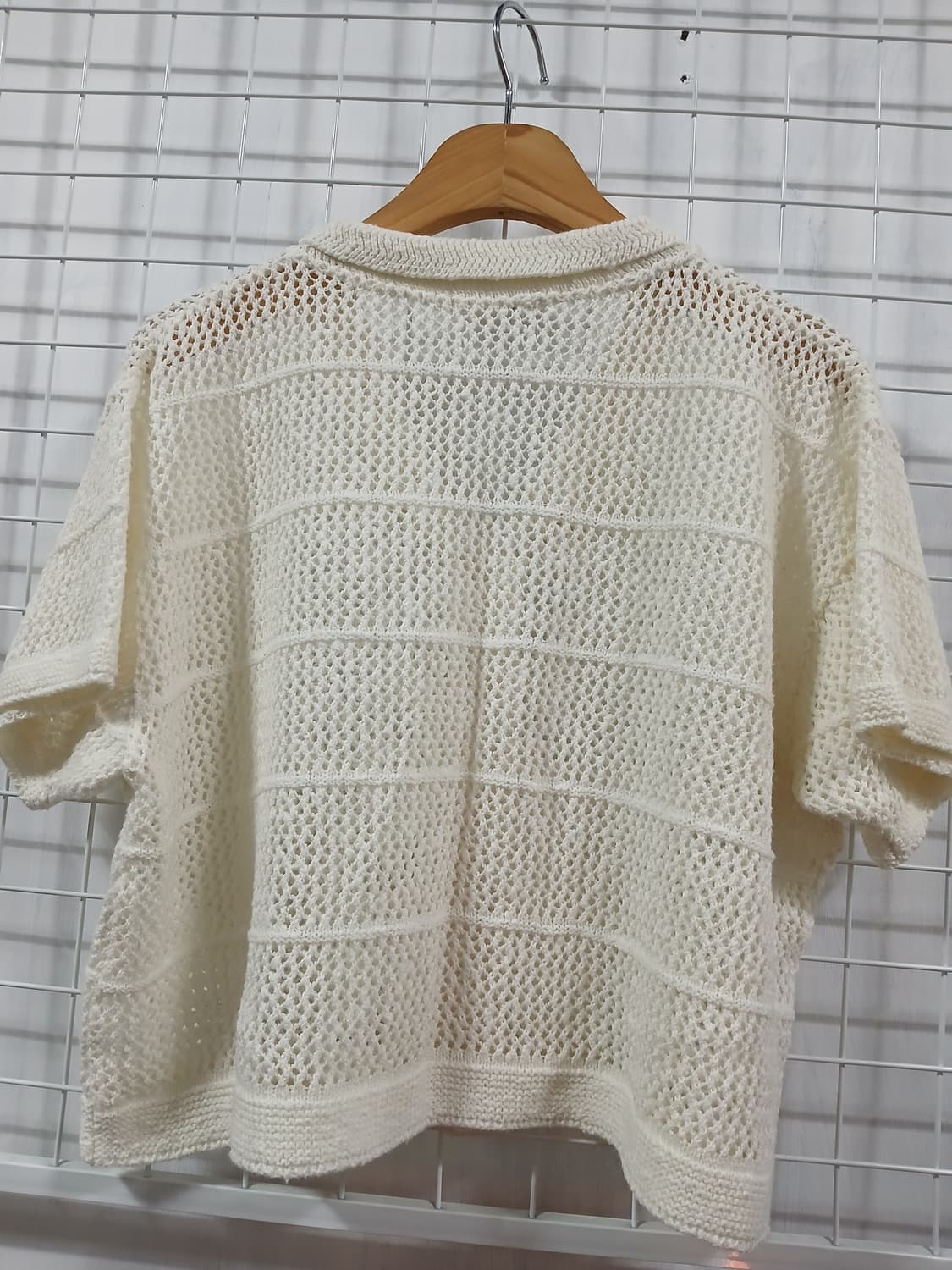 일본빈티지 반팔 가디건 상품이미지2