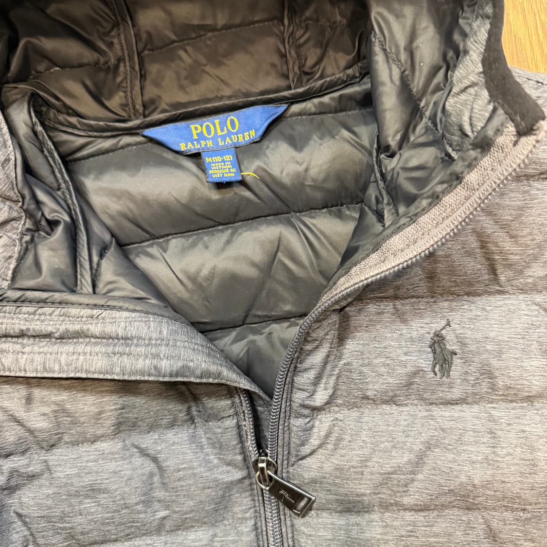 폴로 랄프로렌 키즈 덕다운 경량 후드 패딩 상품이미지3