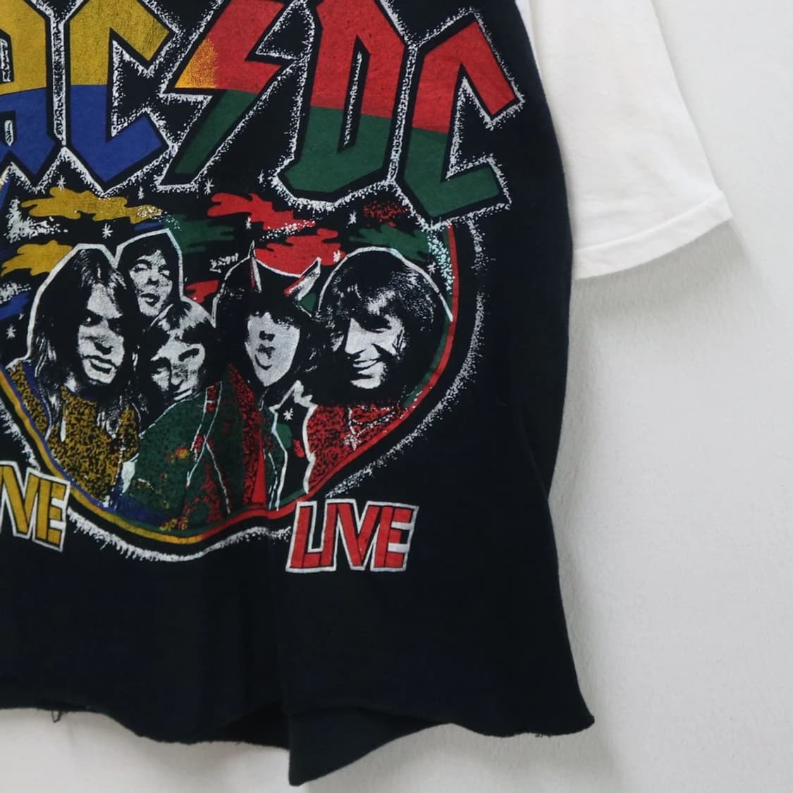 80'S ACDC BACK IN BLACK 나그랑 티셔츠 67965 상품이미지4