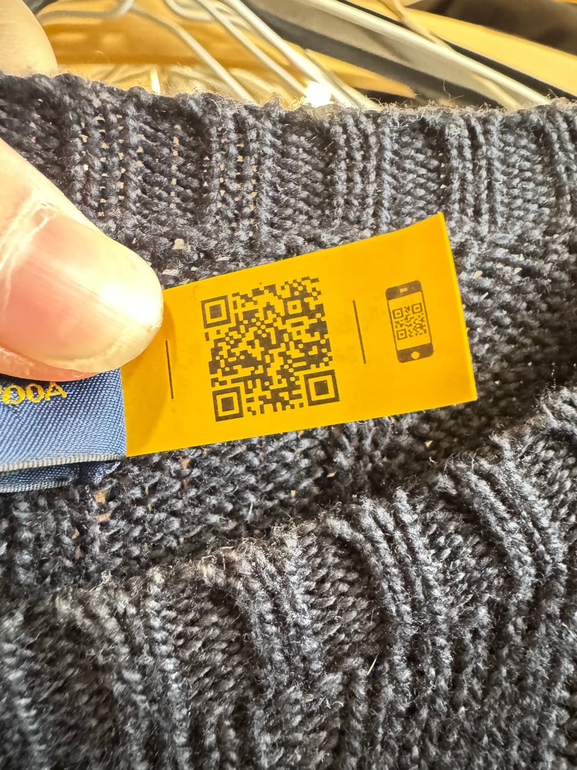 폴로 네이비 케이블 니트 상품이미지4