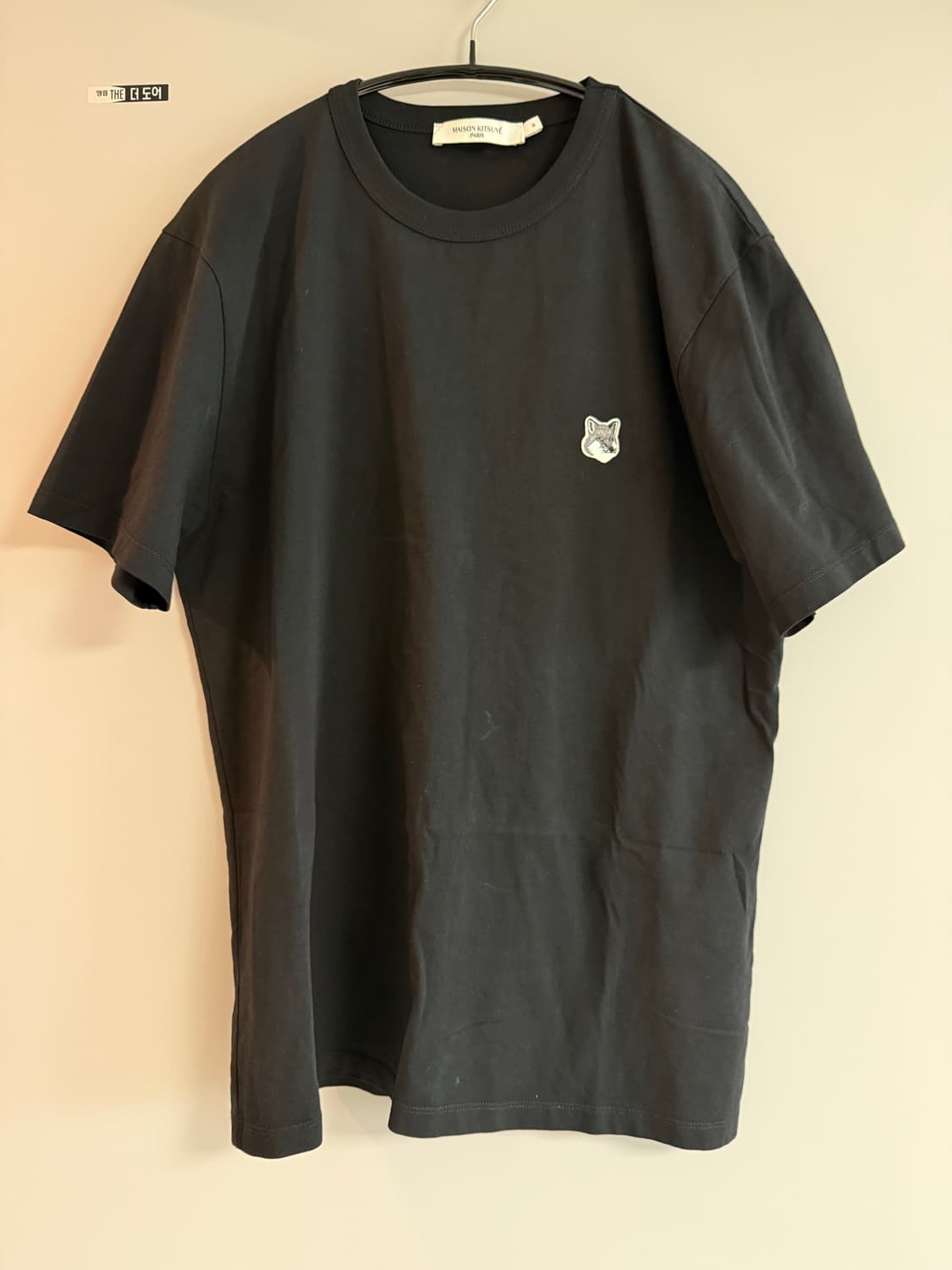 메종키츠네 반팔 블랙 상품이미지1