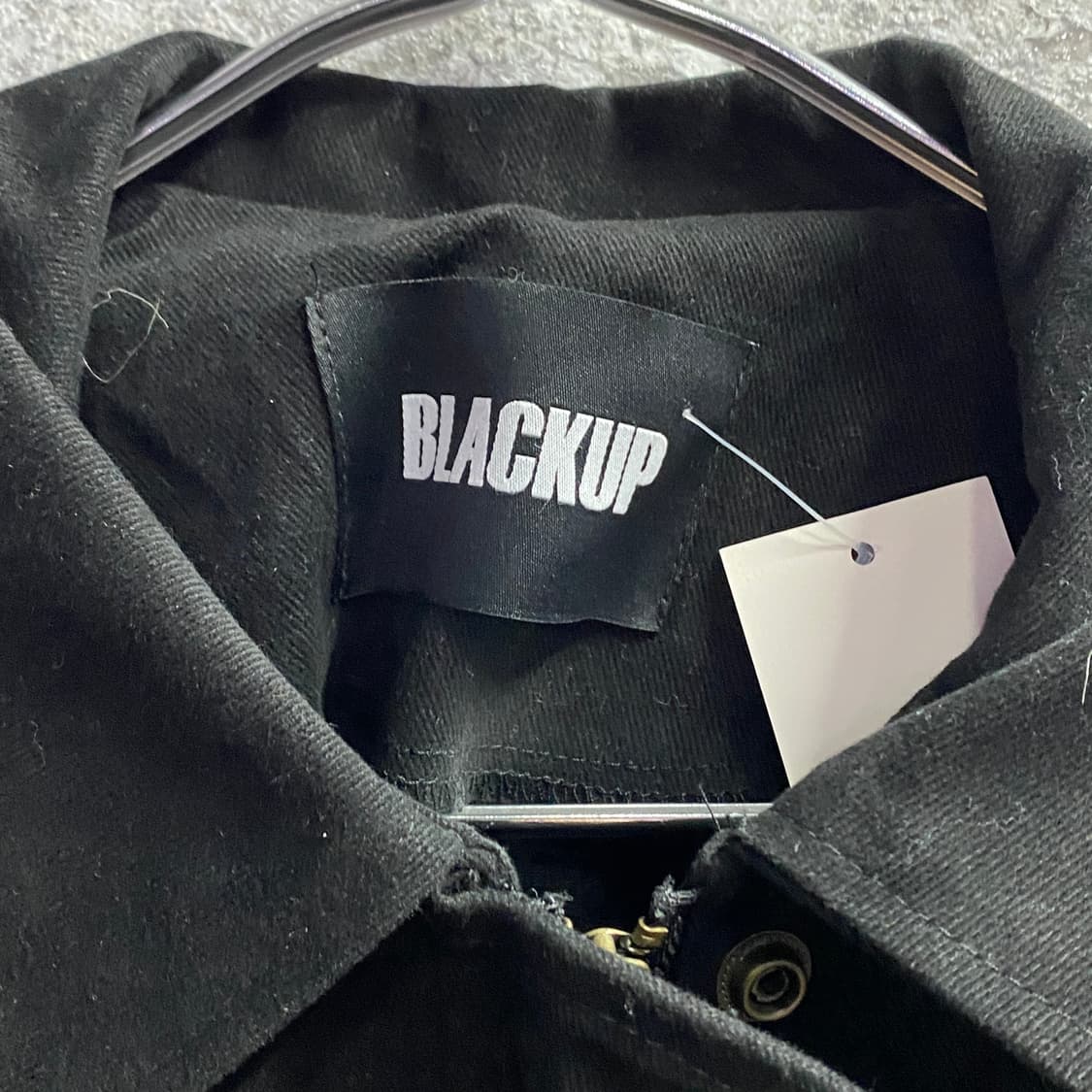 블랙업 미니멀 크롭 스웨이드 자켓 B3784 상품이미지3