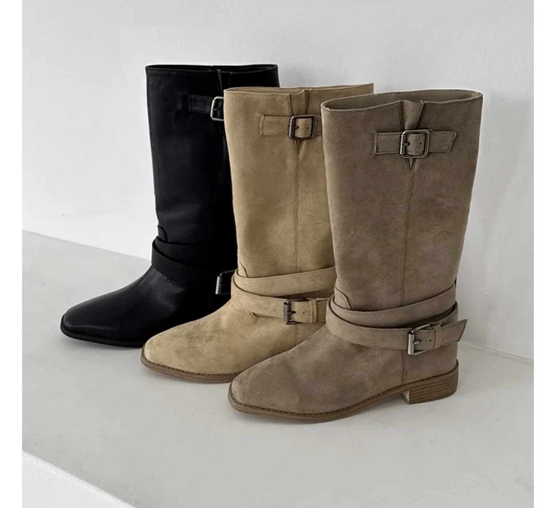 (급처!!) 레이지엔 버클스트랩 부츠 상품이미지1