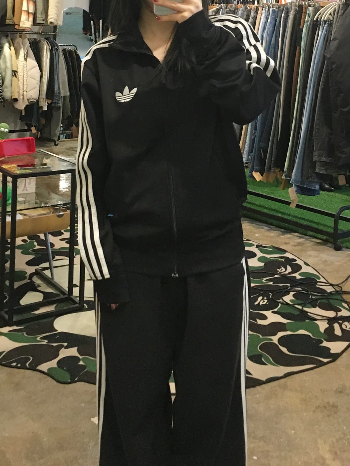 아디다스 구파이어버드 트랙탑 블랙 상품이미지5