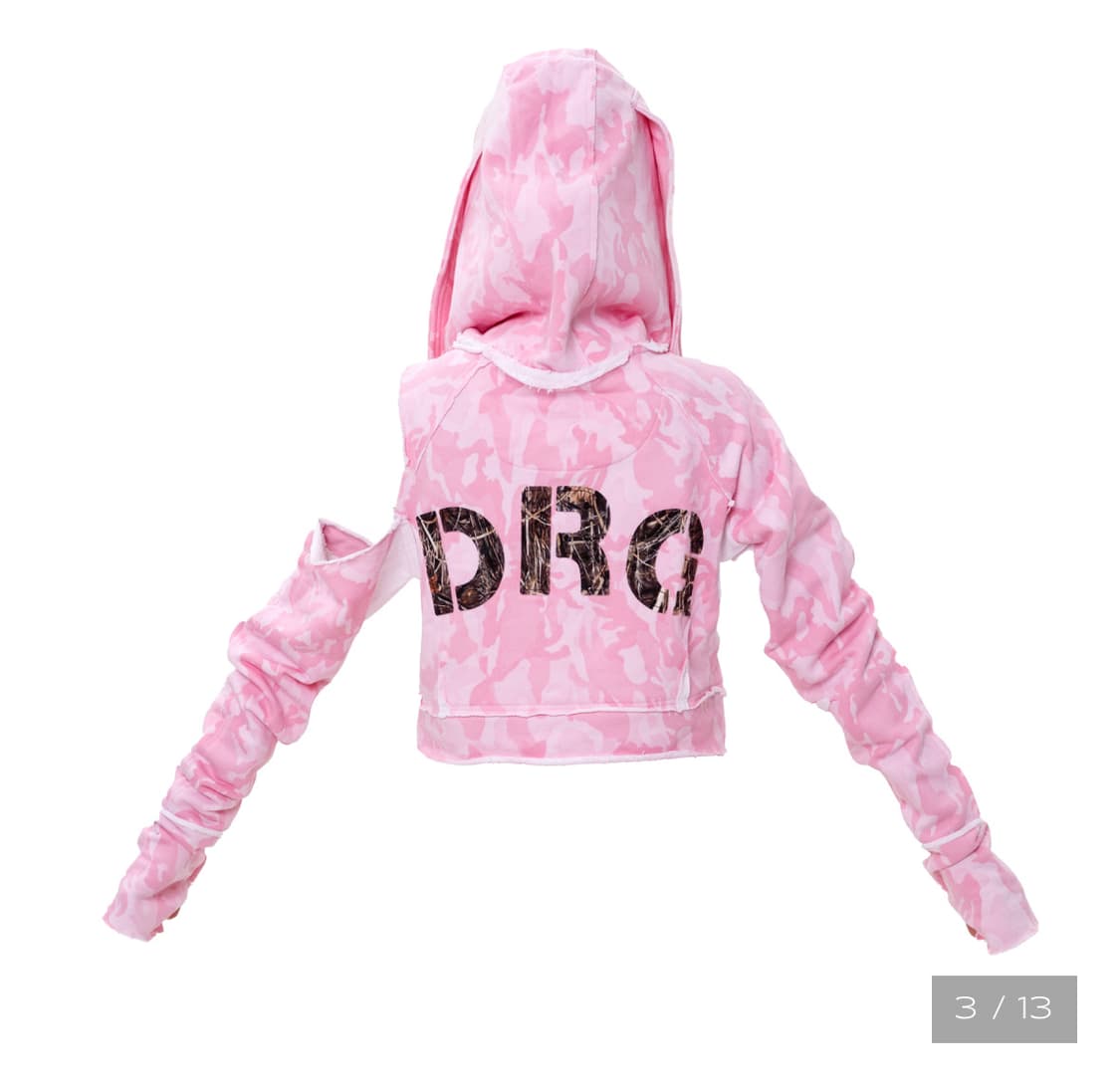 drgbbywarriors camo pink DRG 디알지 핑크 카모셋업 상품이미지2
