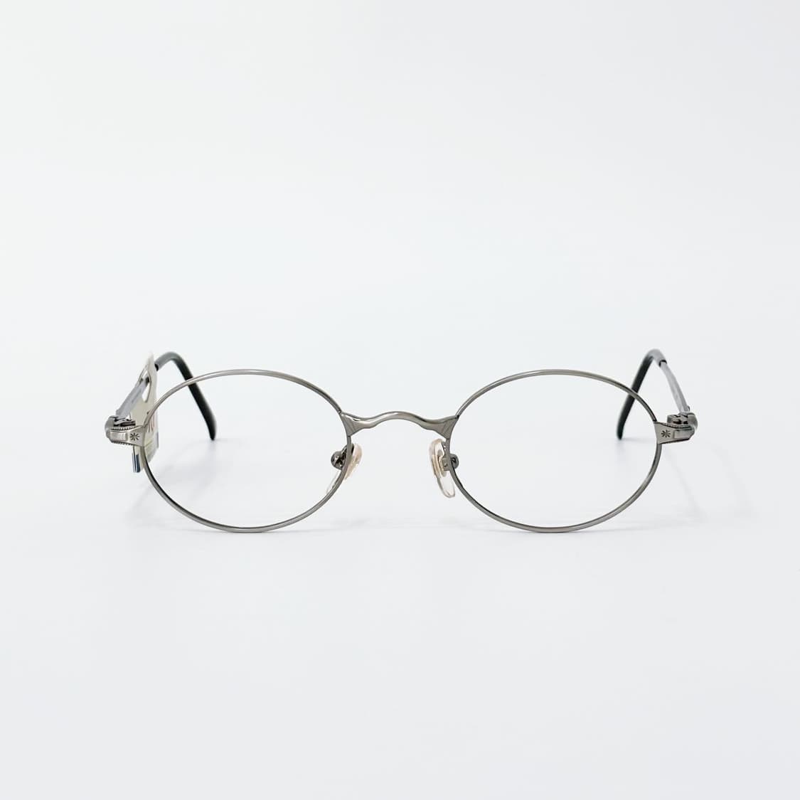 TOP 실버 라운드 메탈 데드스탁 빈티지안경 상품이미지1