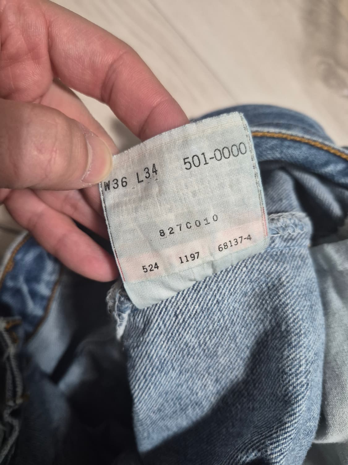 90s USA 리바이스 501xx W36 L34 상품이미지3