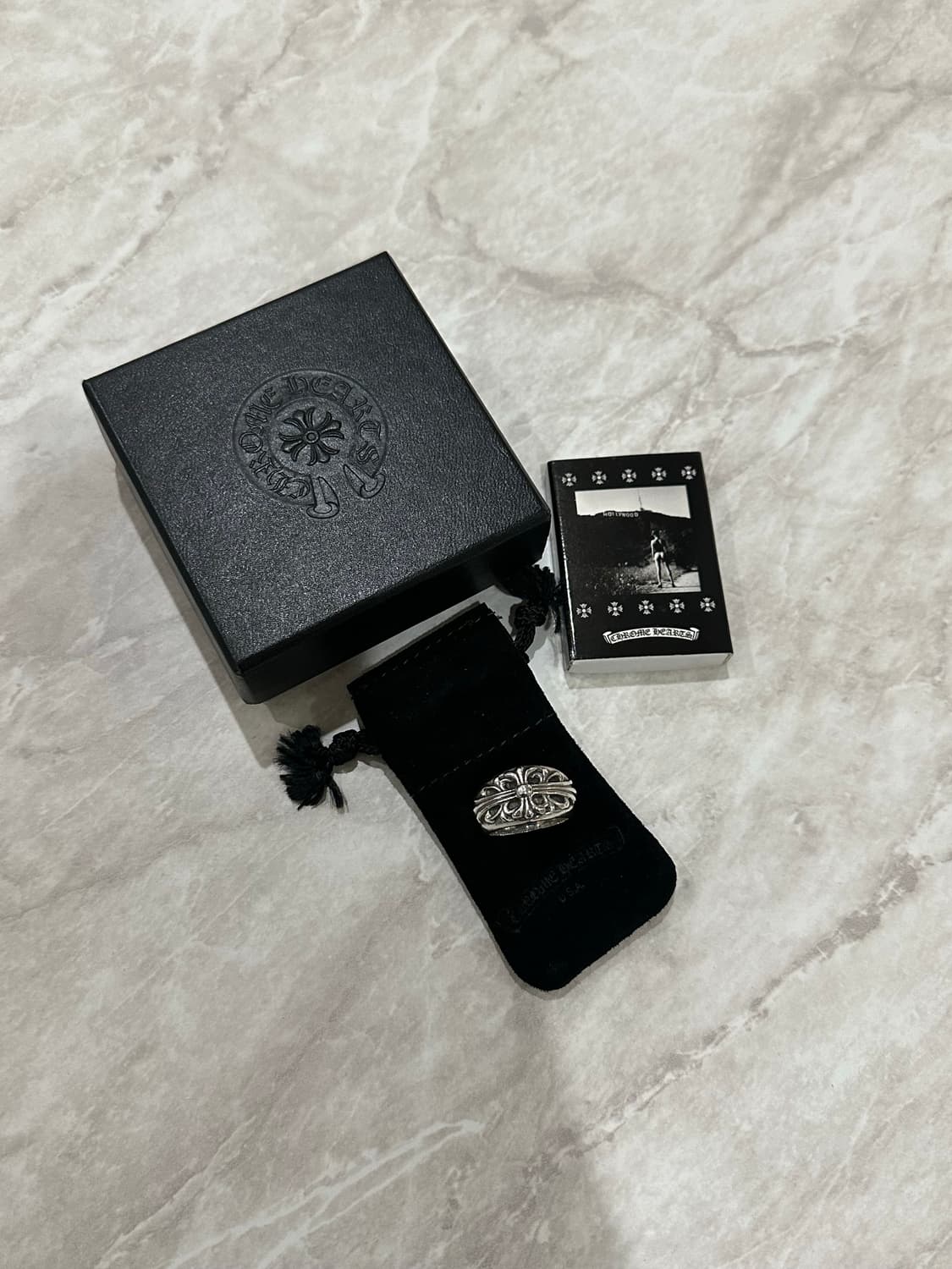 크롬하츠 플로랄 크로스링 (US9/국내18호) 상품이미지2