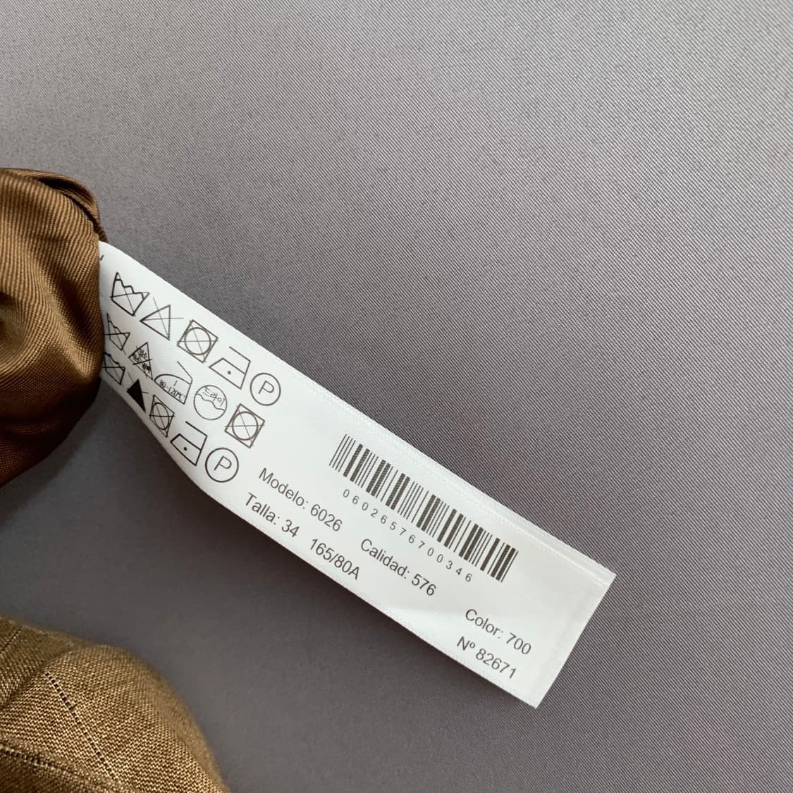 34 마시모두띠 더블 버튼 린넨 스트라이프 블레이저 자켓 상품이미지5