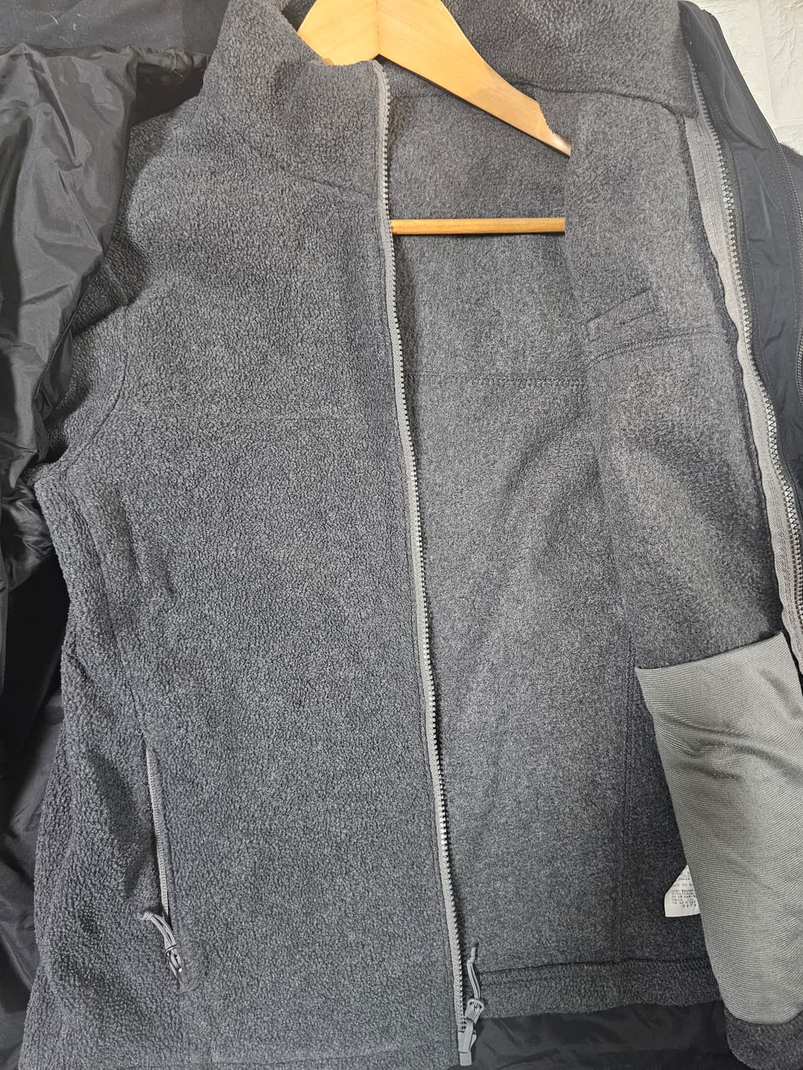 컬럼비아 내피 후리스 바람막이 점퍼 M 상품이미지4