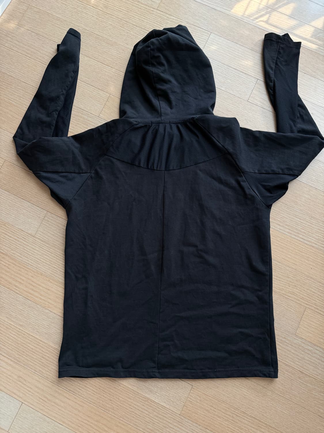 [M] 이그노타 코어10 버튼 후드 블랙 상품이미지3