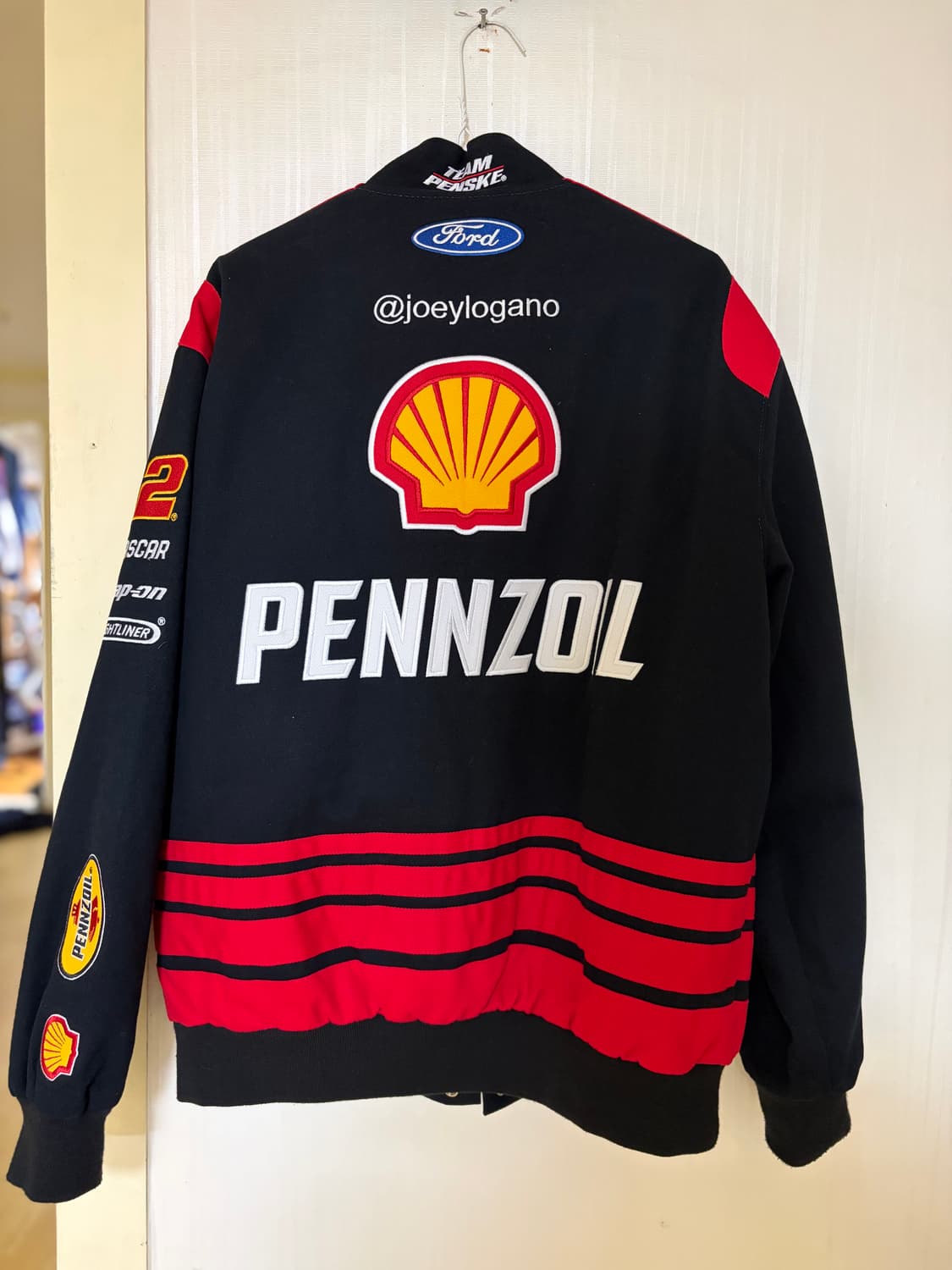 Joey logano snap jacket 상품이미지2