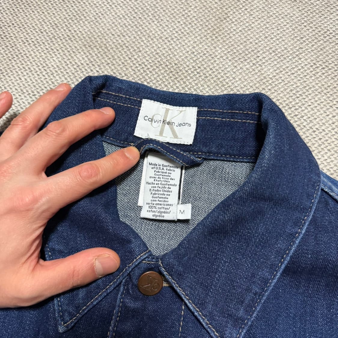 캘빈클라인 진스 데님 자켓 상품이미지2