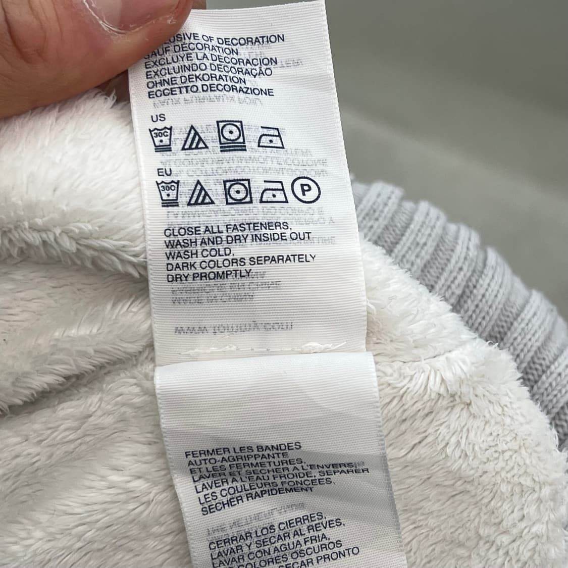  타미힐피거 로고자수 후드집업 r2956 상품이미지8