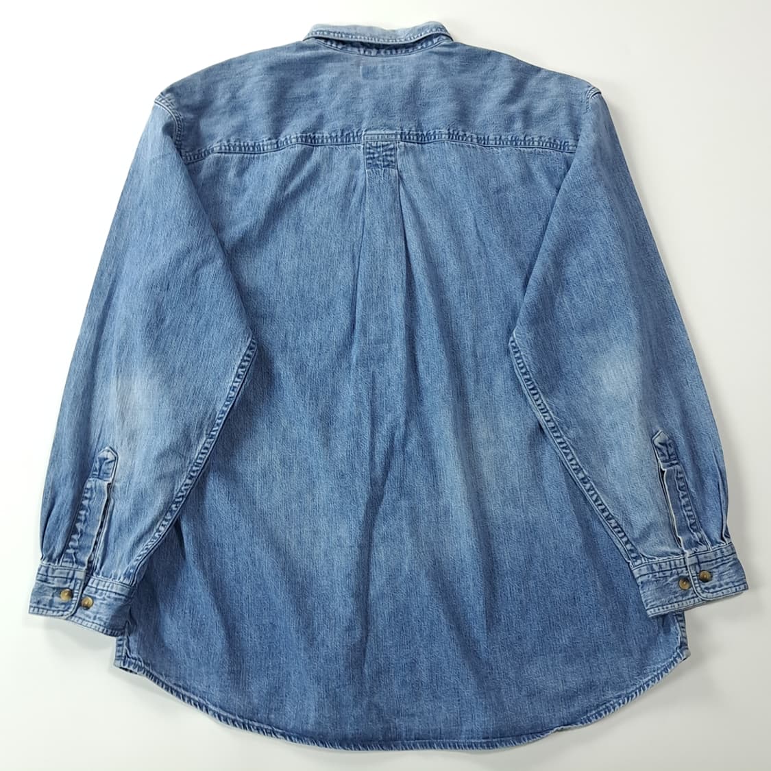 CK199 L 엘엘빈 90s 버튼다운 인디고 데님 셔츠 남방 상품이미지6