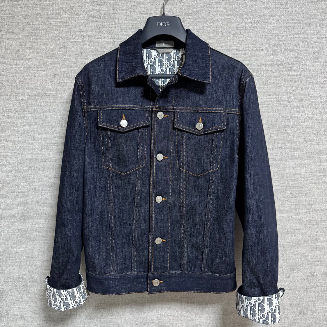 [새상품/당일배송] 디올 오블리크 데님 청자켓 상품이미지1