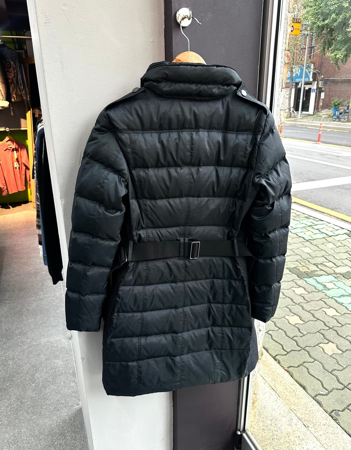 M/ 버버리 아비데일 벨티드 패딩 상품이미지8