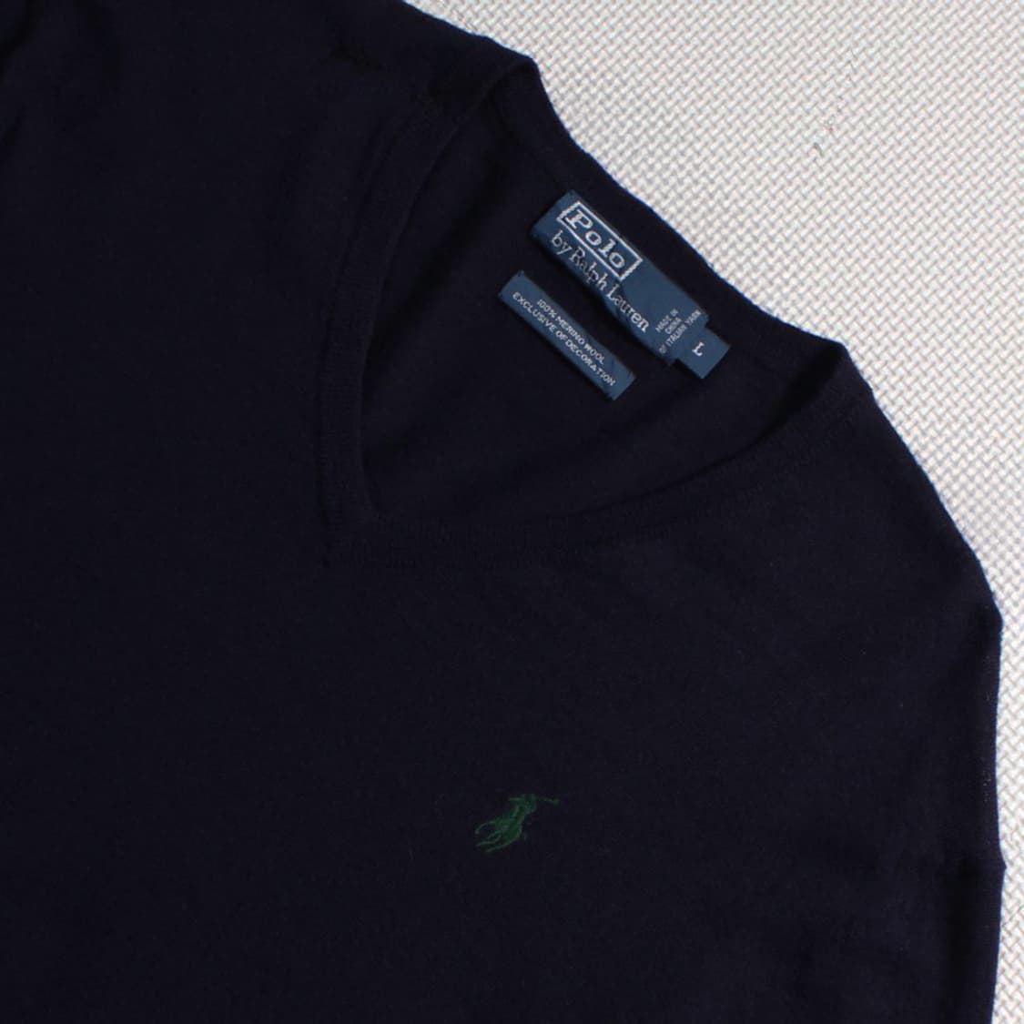 Polo 폴로 랄프로렌 블랙 브이넥 니트  상품이미지4
