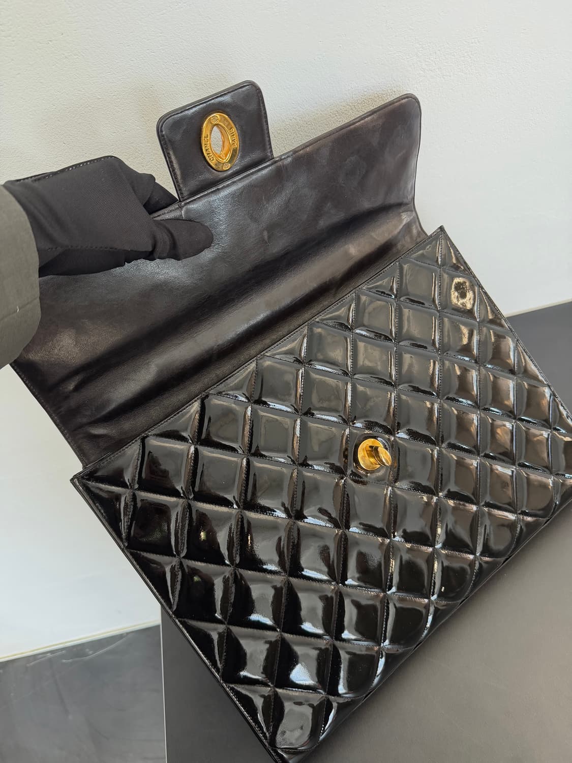 𝘾𝙃𝘼𝙉𝙀𝙇 코코마크 마트라세 브리프케이스 상품이미지9