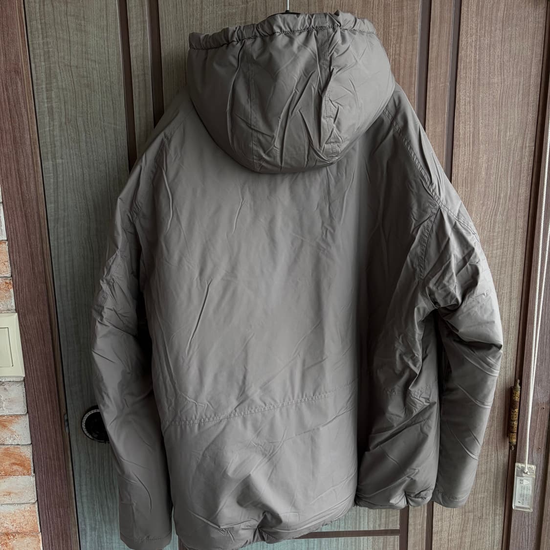 (L)인사일런스 리몬타 케미라 후디드 점퍼 그레이 상품이미지3