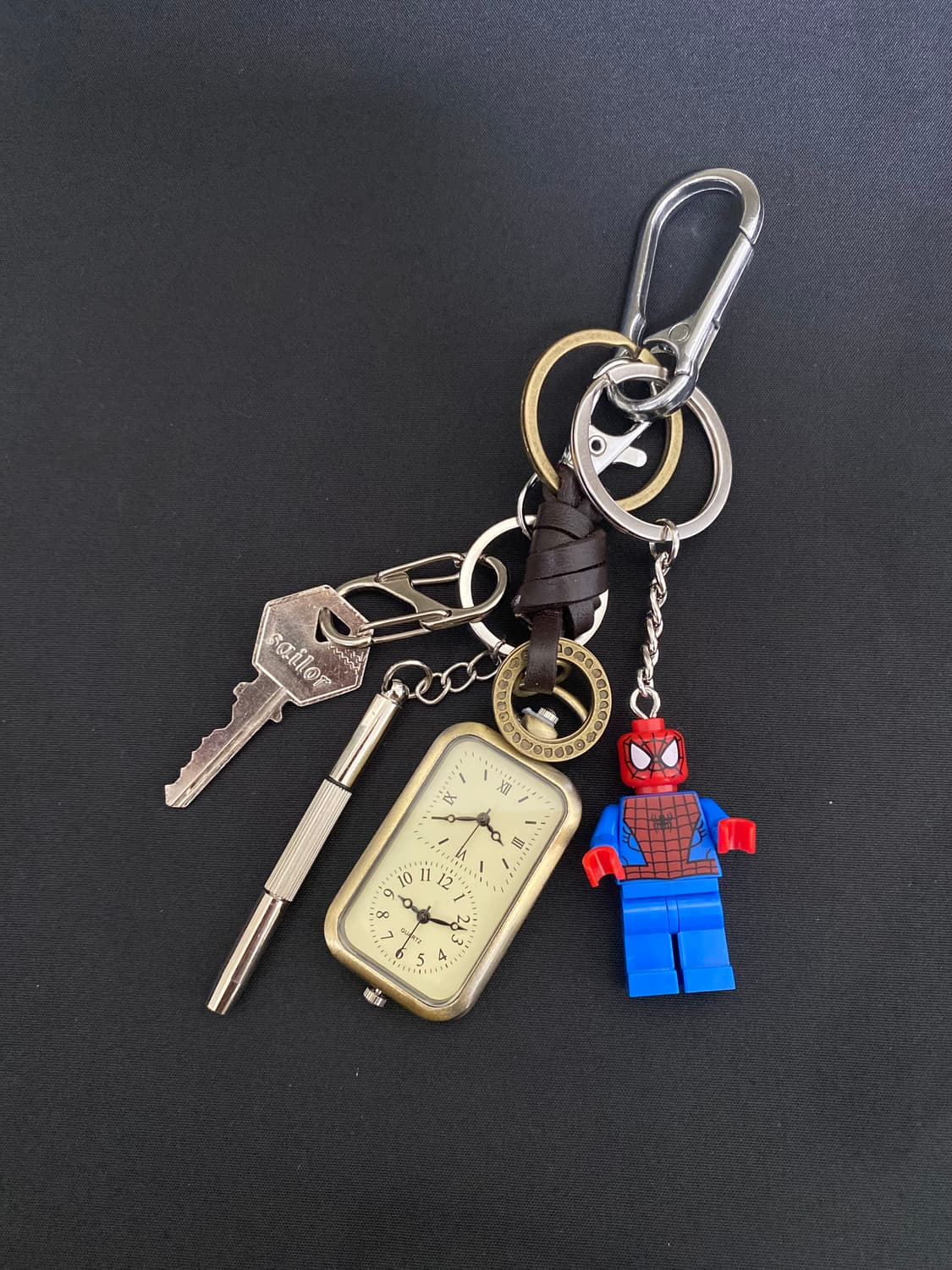 빈티지 시계 키링 상품이미지2