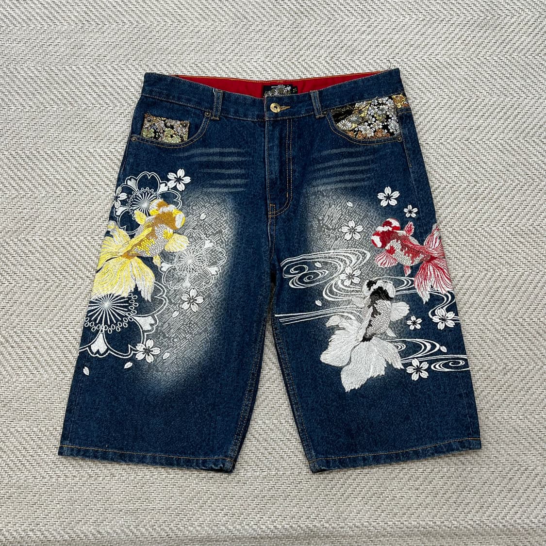 재패니즈 오리엔탈 데님 쇼츠 r3983 상품이미지1