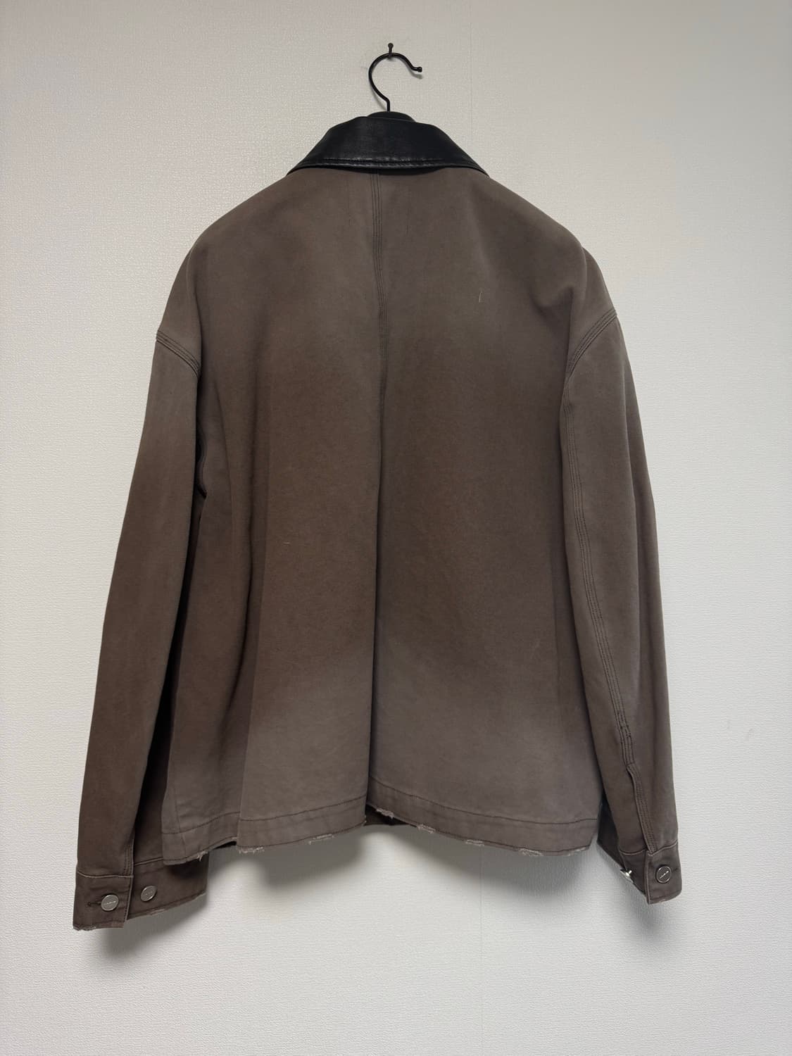 인사일런스 오버사이즈 빈티지 워크 자켓 페이드 브라운 L 상품이미지2