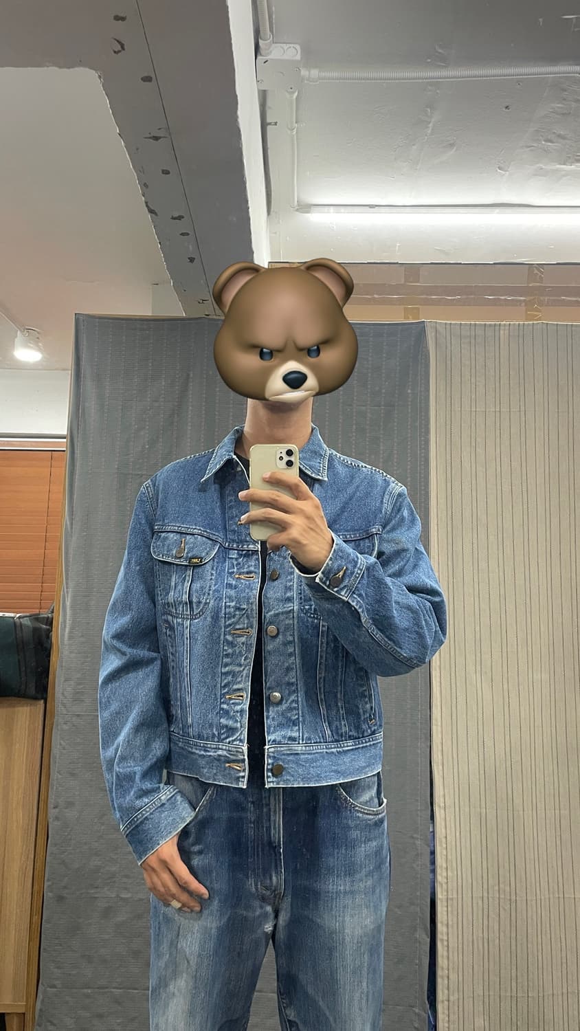 [L] 00s Lee 리 일본판 라이더스 청자켓 트러커 자켓 상품이미지1