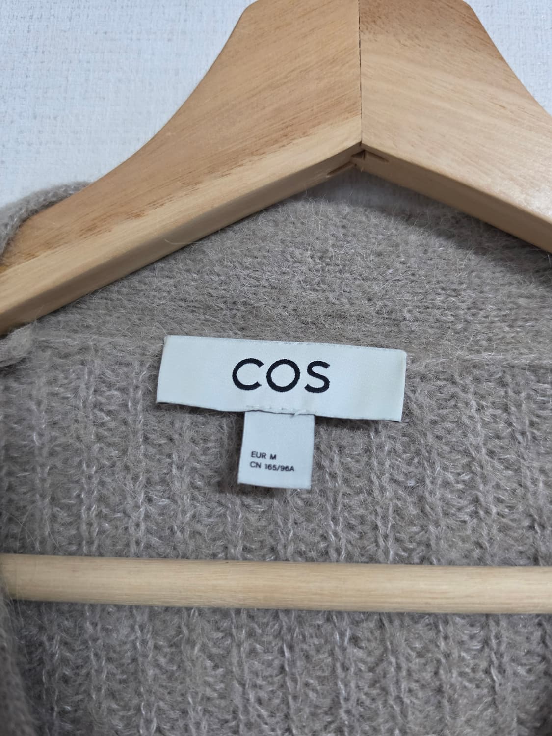 COS 코스 여성 울 알파카 가디건 M 상품이미지3