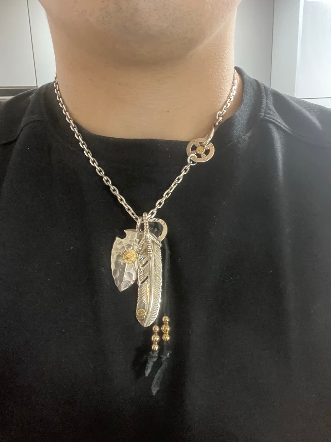 타디킹&타디&킹 목걸이 셋트 18k좌향닭발셋트 상품이미지2