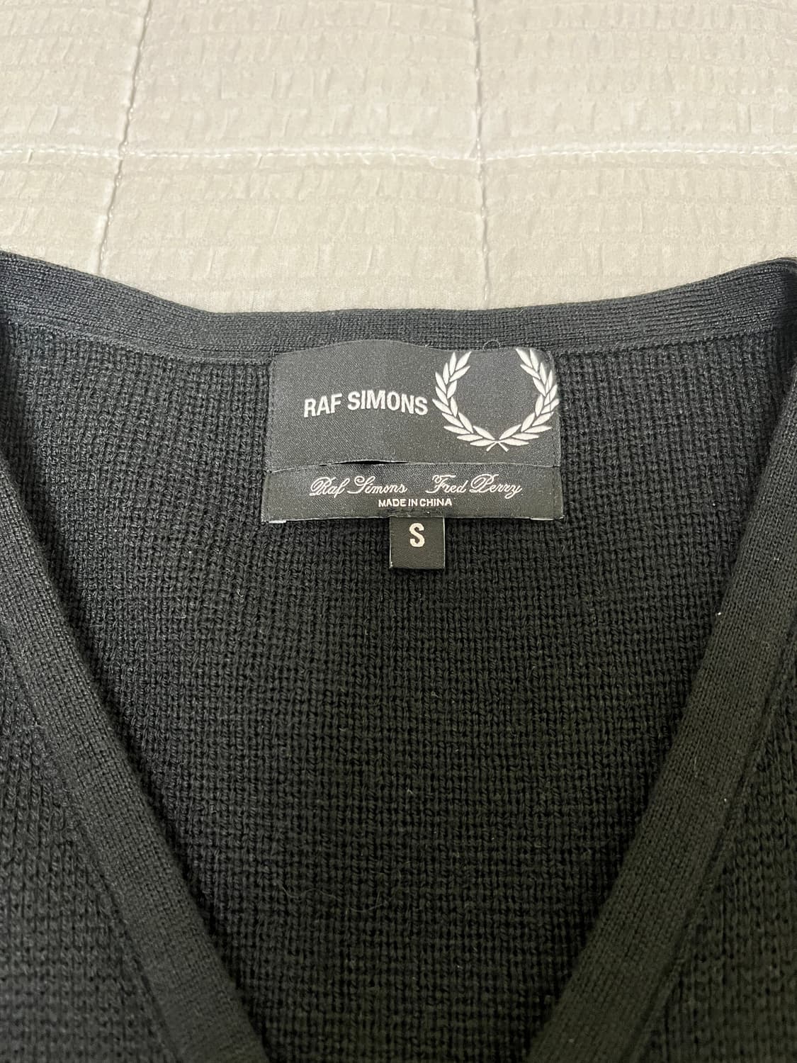 [S] 라프시몬스 프레드페리 가디건 상품이미지4