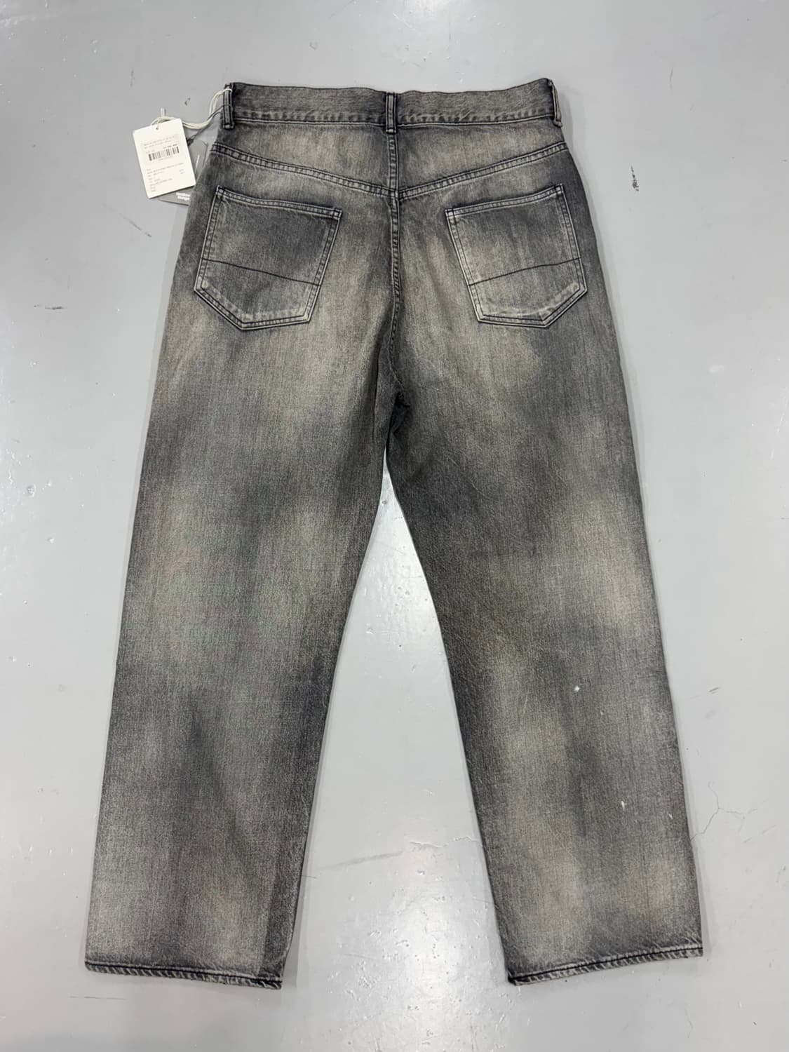 Ancellm 안셀름 에이징 5p 스트레이트 블랙데님 3size 상품이미지5