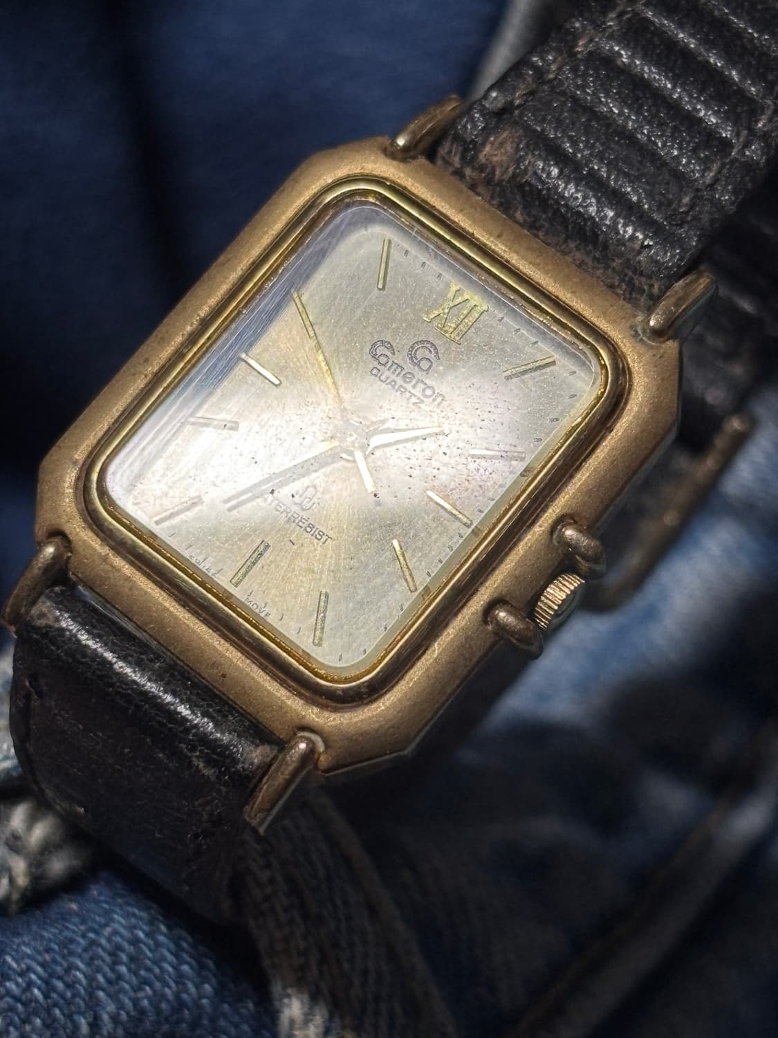 vintage cameron leather watch 상품이미지10