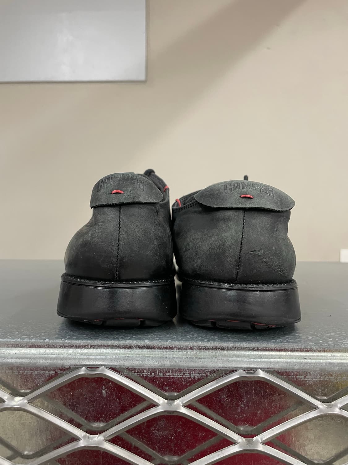 캠퍼 레더 로퍼 블랙 41 상품이미지3