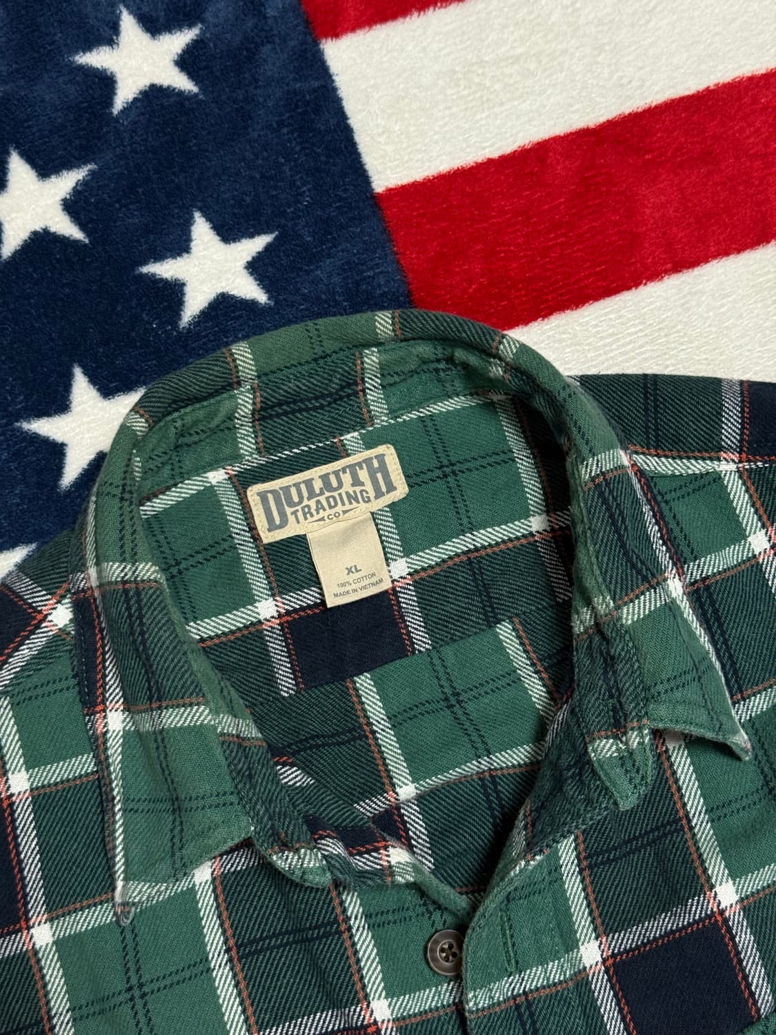 빈티지플란넬셔츠 워크셔츠 vintage flannel shirt 체크셔츠 상품이미지7