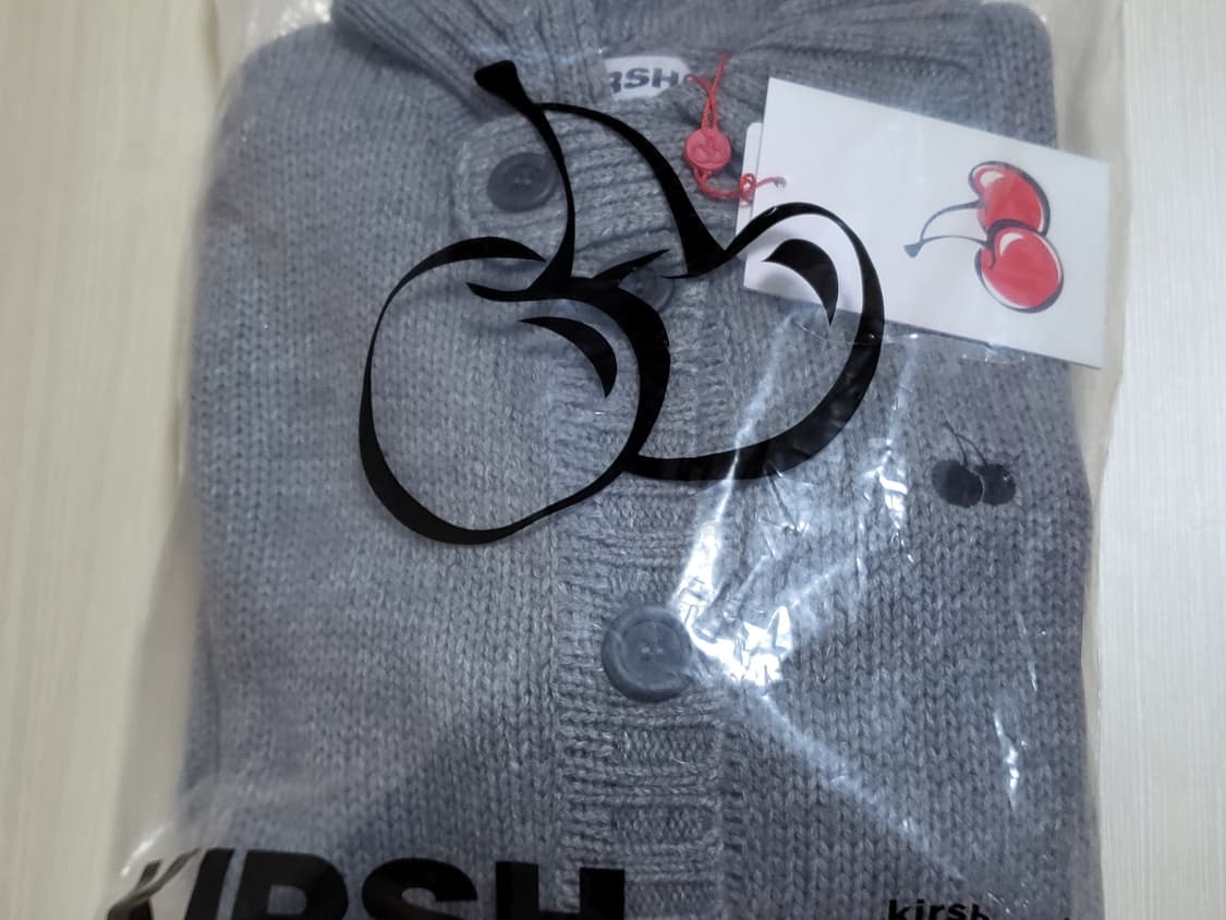 키르시 모노 체리 루즈핏 가디건 새상품 상품이미지3