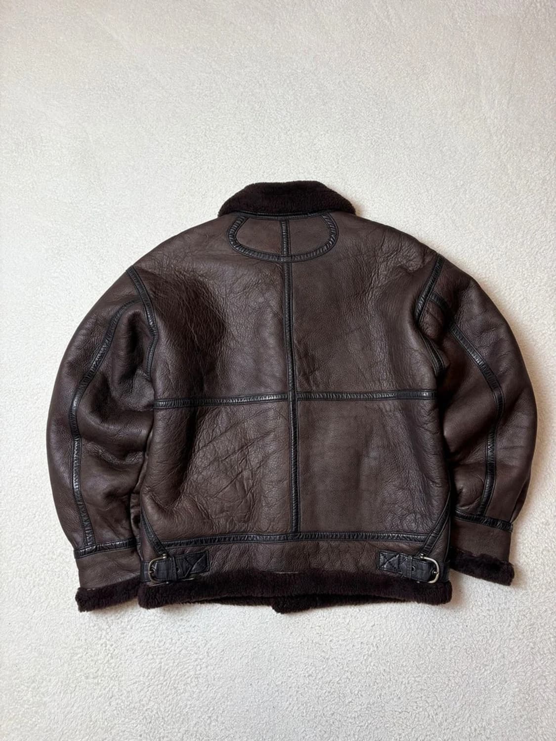 Selctede 90's B-3 양가죽 무스탕 자켓 PN6619 상품이미지6