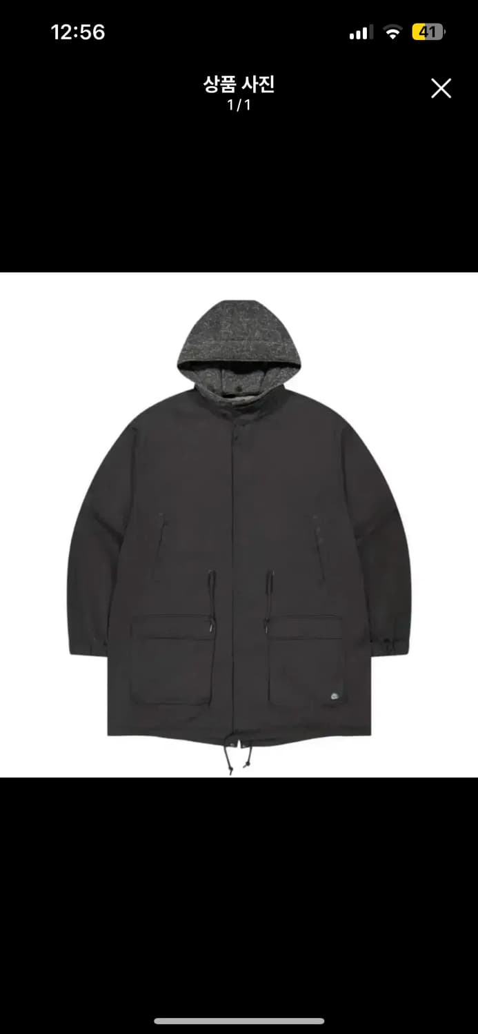 코이세이오 야상 차콜 상품이미지1